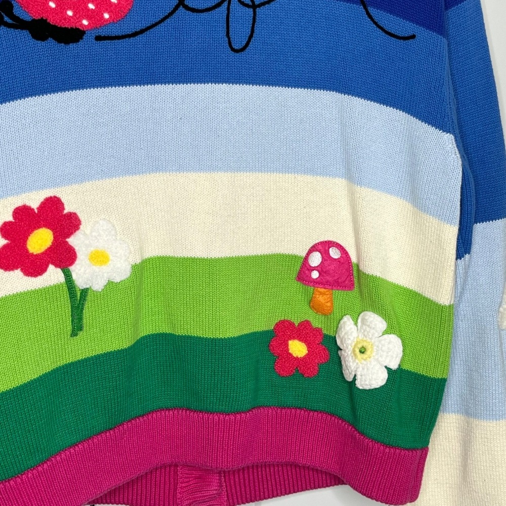 Looney Tunes x Teddy Fresh Tweety Bird Cardigan Sweater Large - Picture 7 of 12